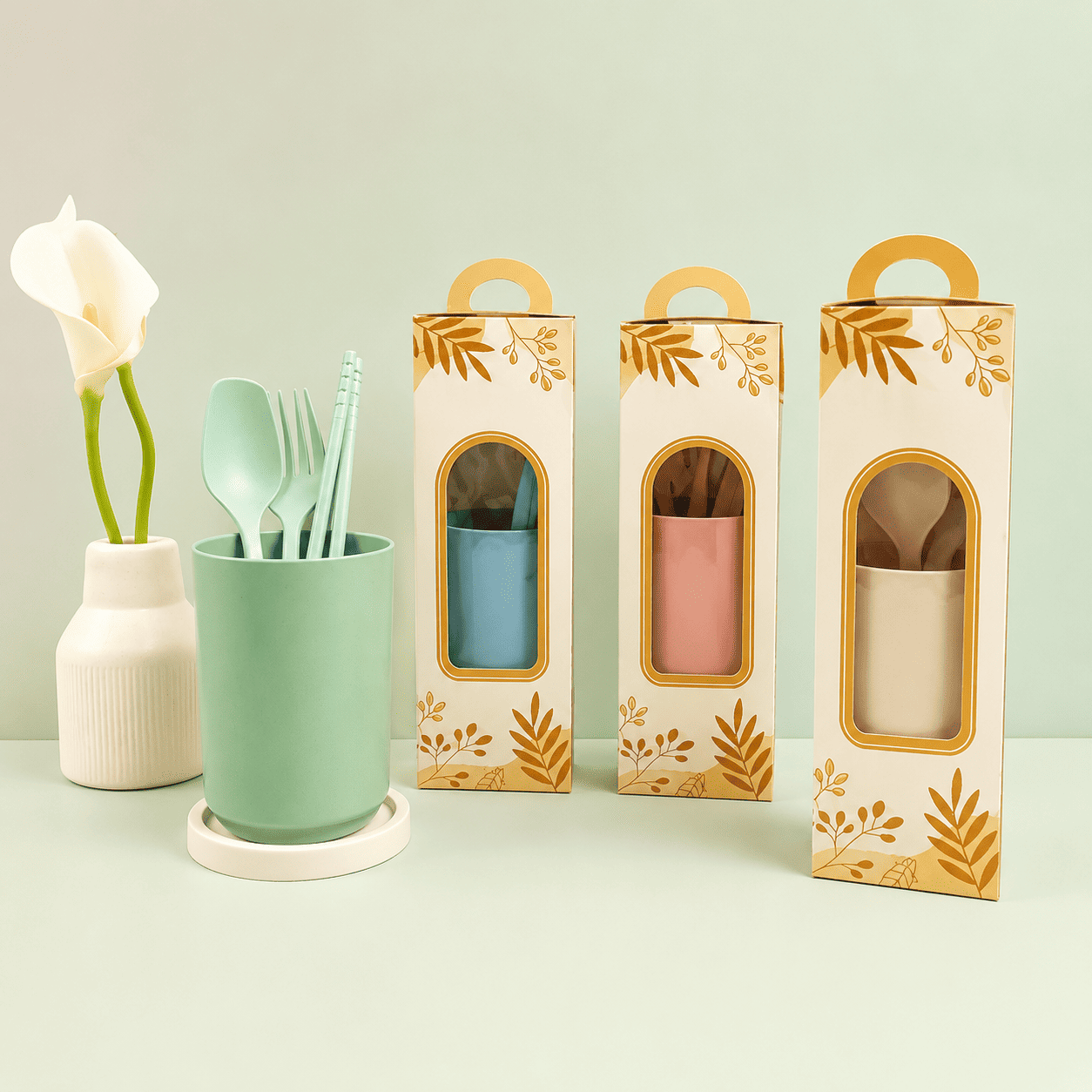 Souvenir Gelas Plastik + Sendok Set (Bebek/Sekop) - Image 8