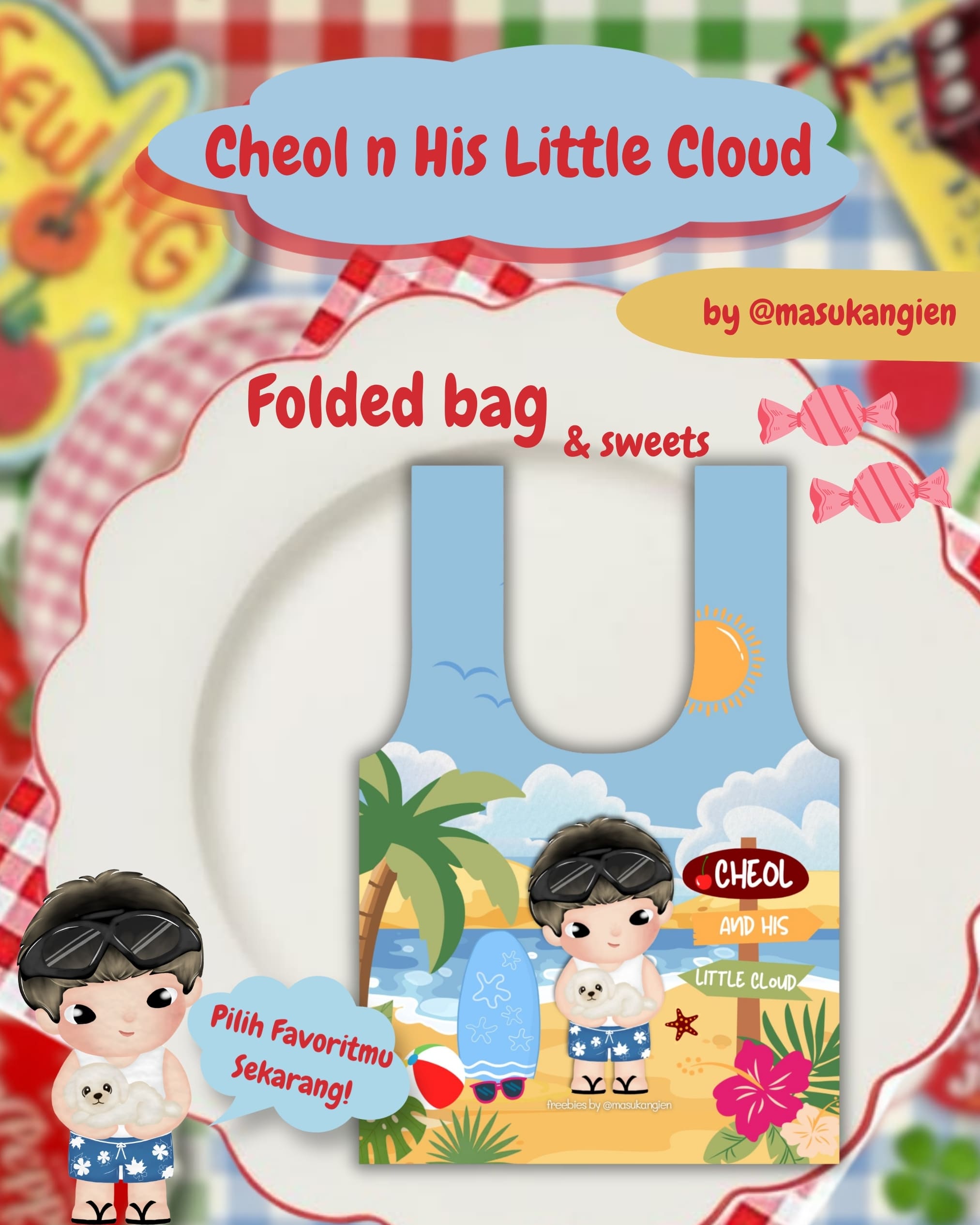 Folded Bag Cheol & Little Cloud - Beach Edition